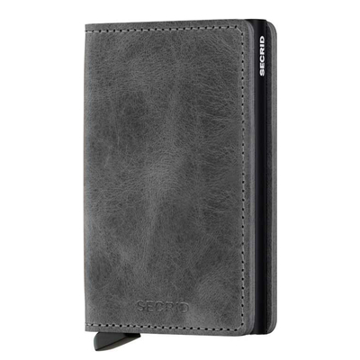 Secrid Slimwallet Portemonnee Vintage grey / black