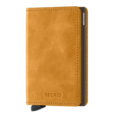 Secrid Slimwallet Portemonnaie Vintage ochre