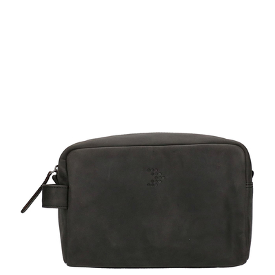 Travelbags The Base Leather Toiletkit black