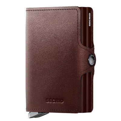 Secrid Twinwallet Portemonnee Dusk dark brown