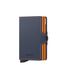 Secrid Twinwallet Matte night blue & orange