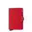 Secrid Twinwallet Portemonnee Original red / red