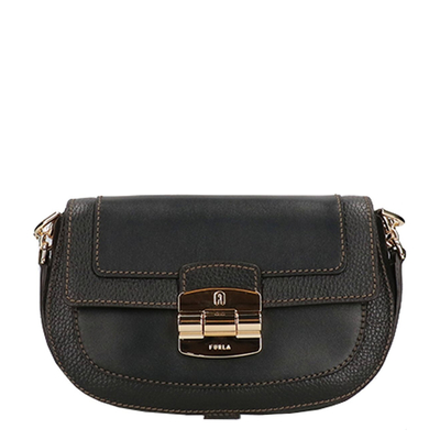 Furla Club 2 S Crossbody nero