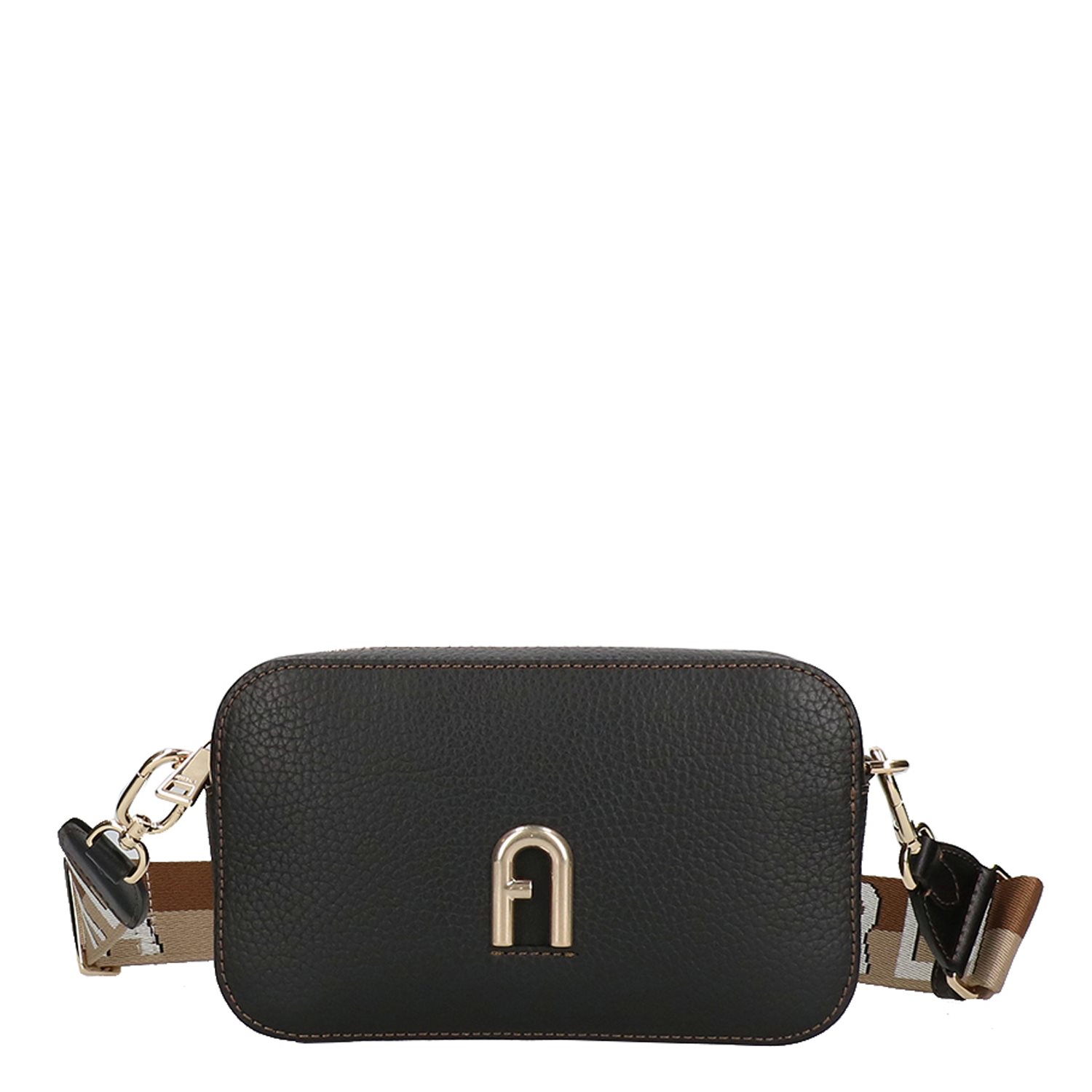 Furla Primula Mini C.Body Webbing Strap nero crossbody dames