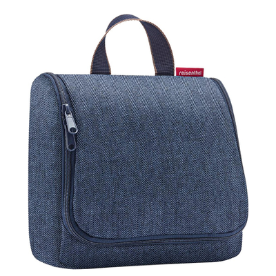 Reisenthel Travelling Toiletbag herringbone dark blue