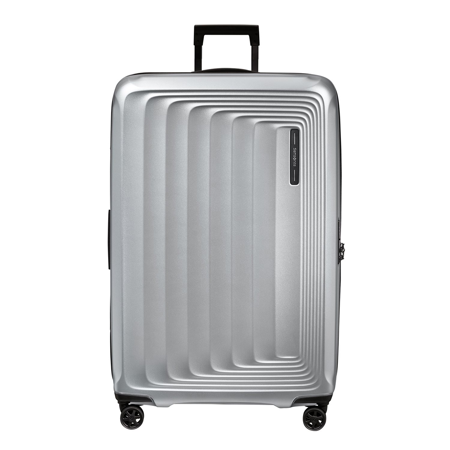 Samsonite Nuon Spinner 81 Exp matt silver hardcase koffer