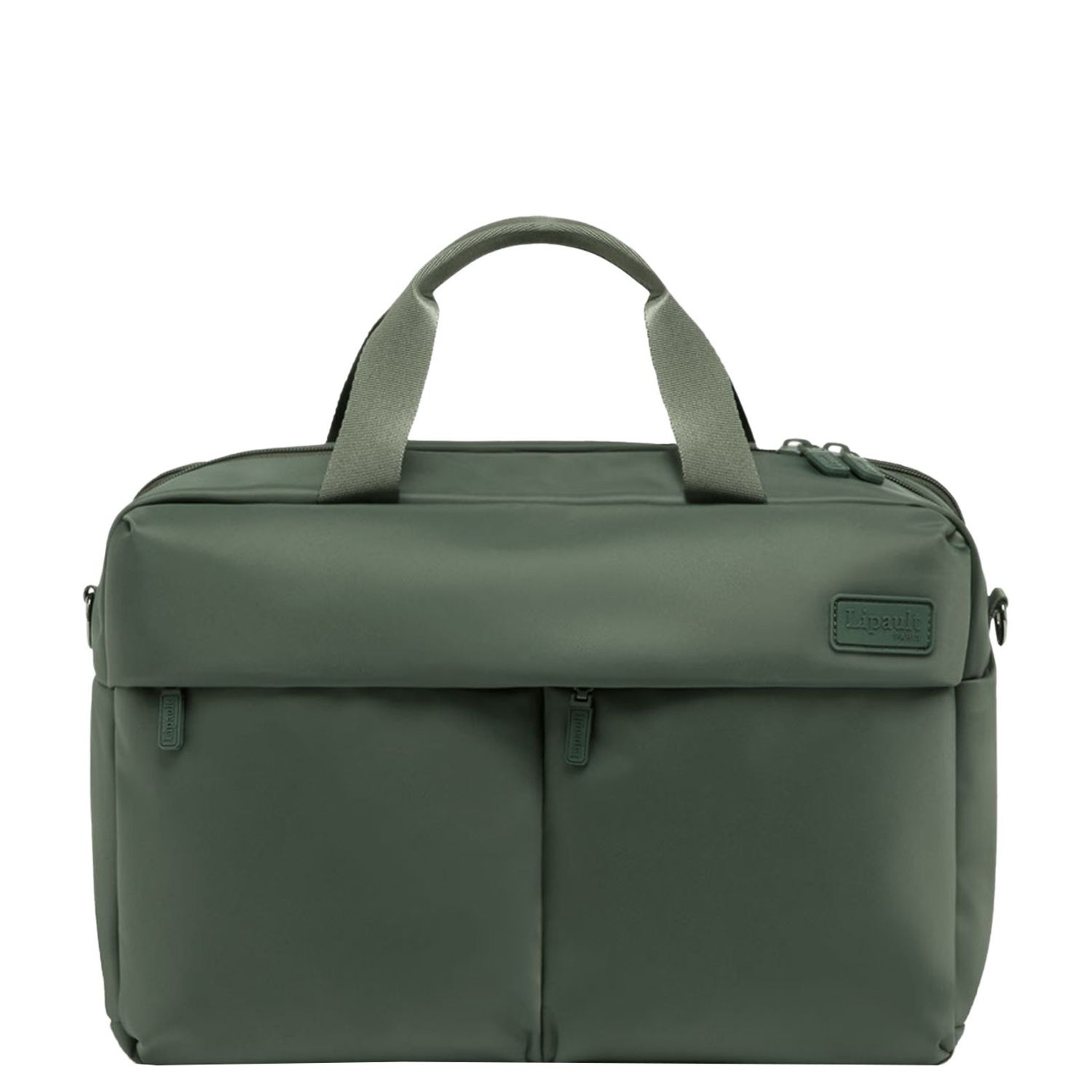 Lipault Plume weekendtas khaki en groen