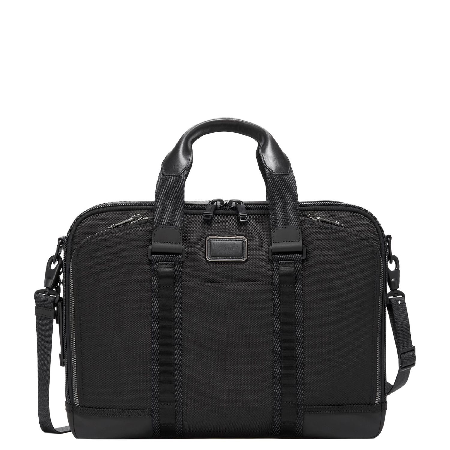 Tumi Alpha Bravo schoudertas zwart