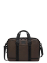 TUMI Alpha Bravo Albany Advanced Brief dark brown