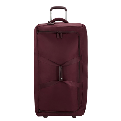 Lipault Foldable Plume Duffle/Wheels bordeaux