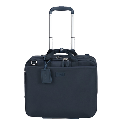 Lipault 4BIZ Rolling Tote carbon blue