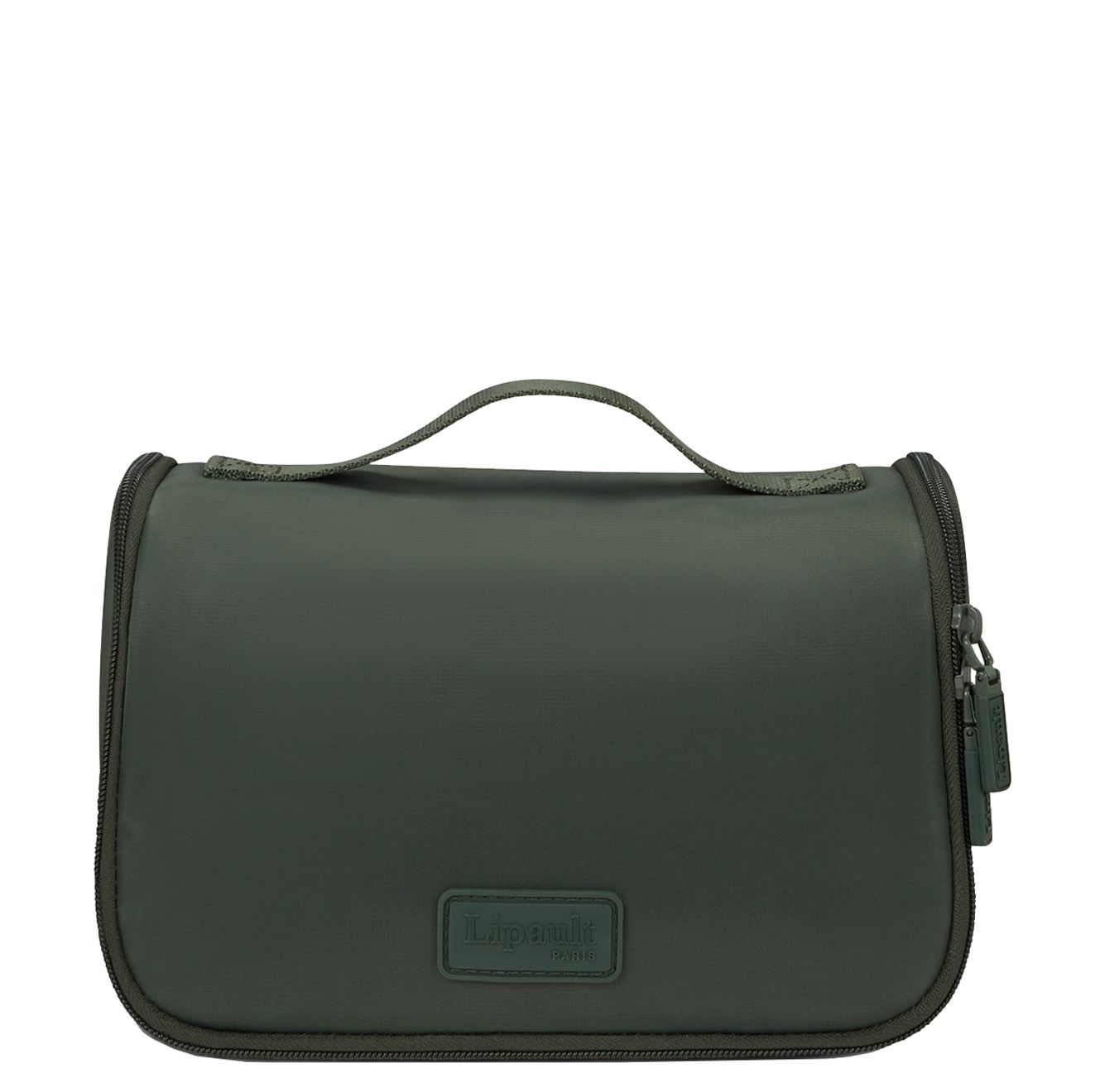 Lipault Plume toilettas khaki en groen