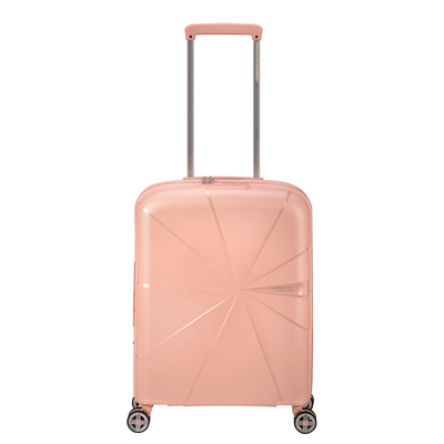 American Tourister Starvibe Spinner 55 EXP met. peach