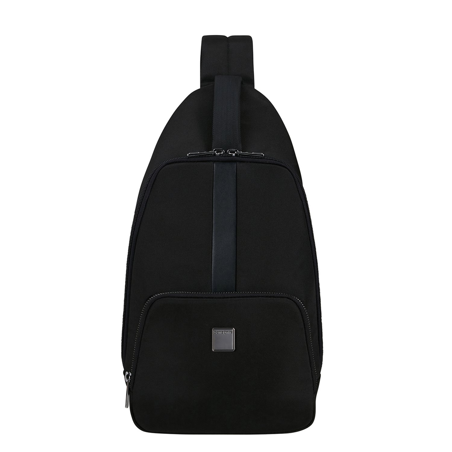 Samsonite Sacksquare sling bagbag M black damestas heuptas