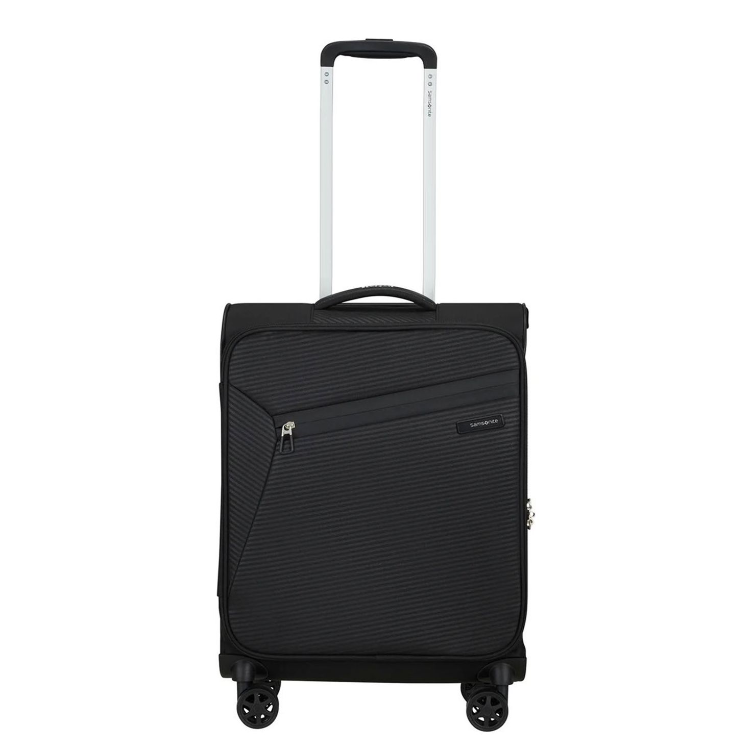 Samsonite Litebeam Spinner 55 black zachte koffer lichtgewicht koffer