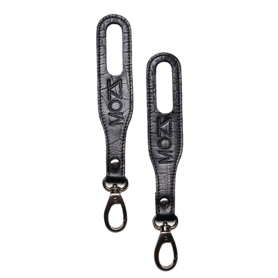 Mozz Savanna Croco Stroller Straps black