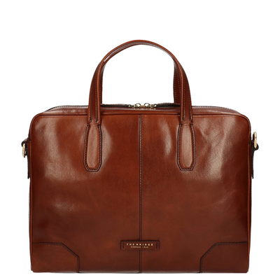 The Bridge Vespucci Briefcase brown