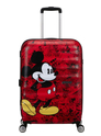 American Tourister Wavebreaker Disney Spinner 67/24 TSA mickey comics red