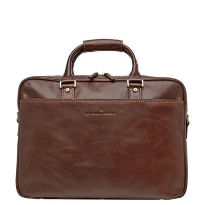 Castelijn & Beerens Verona Business Laptoptasche 15.6" mokka