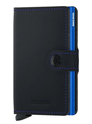 Secrid Miniwallet Portemonaie Matte black & blue