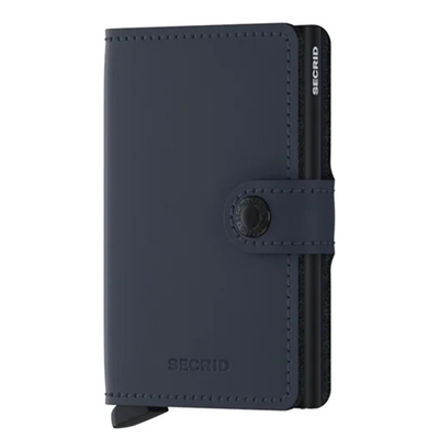 Secrid Miniwallet Portemonnee Matte night blue
