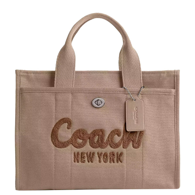 Coach Cargo Tote dark natural