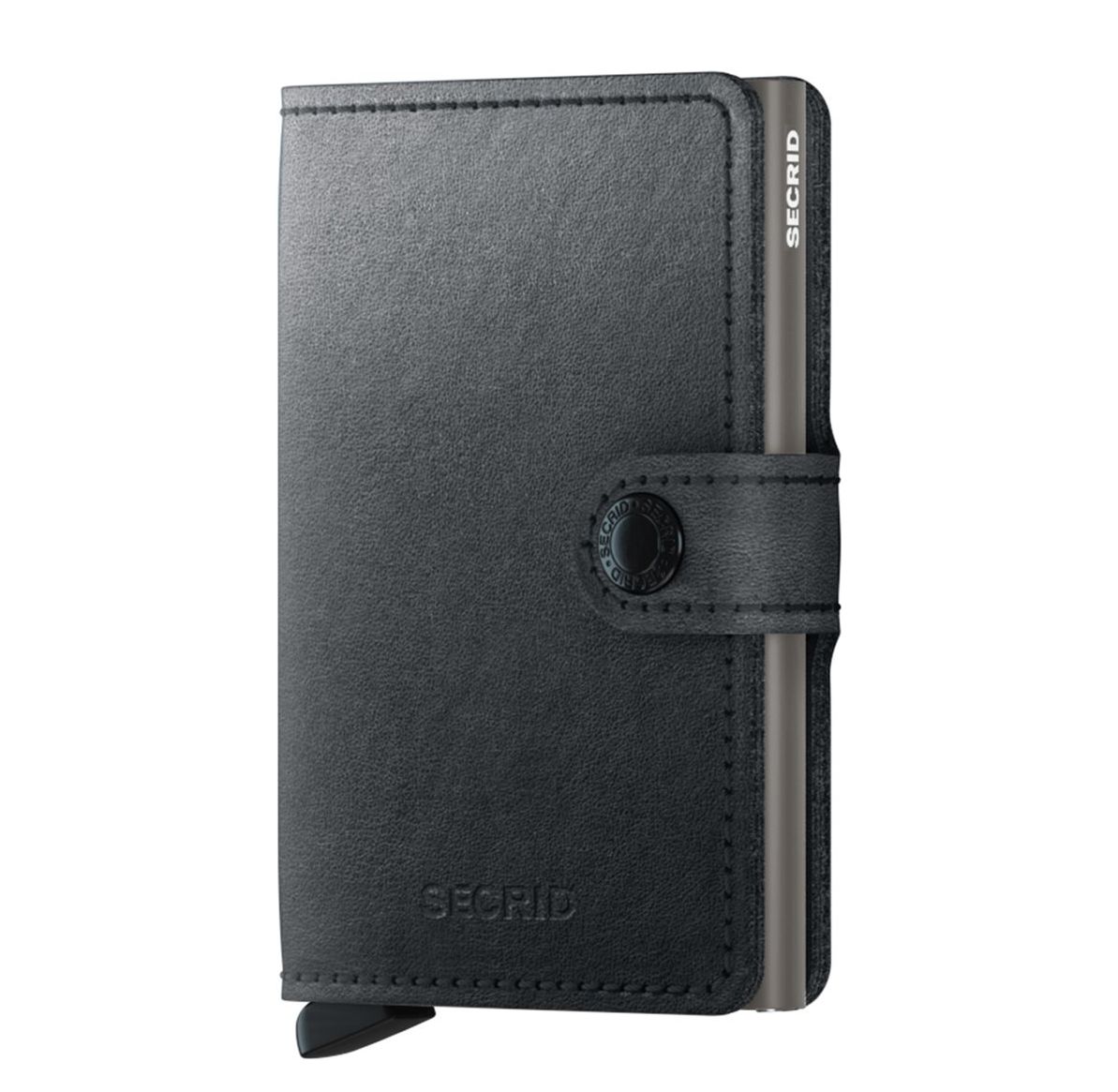Secrid Miniwallet Portemonnee Mirum Plant-Based black pasjeshouder