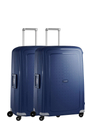 Samsonite S'Cure Spinner 75 Set van 2 dark blue