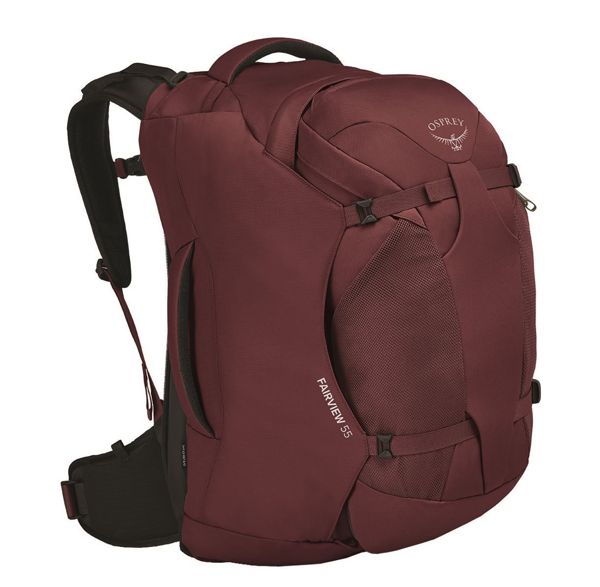 Osprey Fairview 55 Backpack zircon red backpack