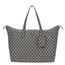 Guess G Wave Carryon Large Tote black logo