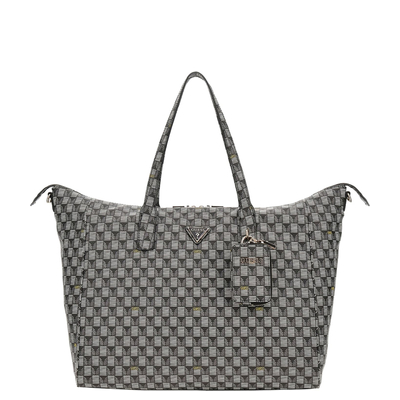 Guess G Wave Carryon Large Tote black logo
