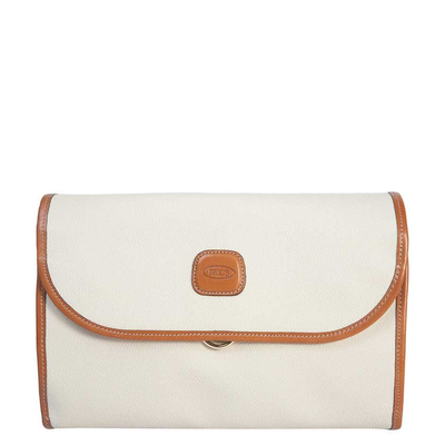 Bric's Firenze Trifold Travel Toilettas cream