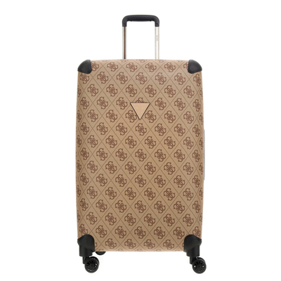 Guess Berta 28 In 8-Wheeler latte logo/brown