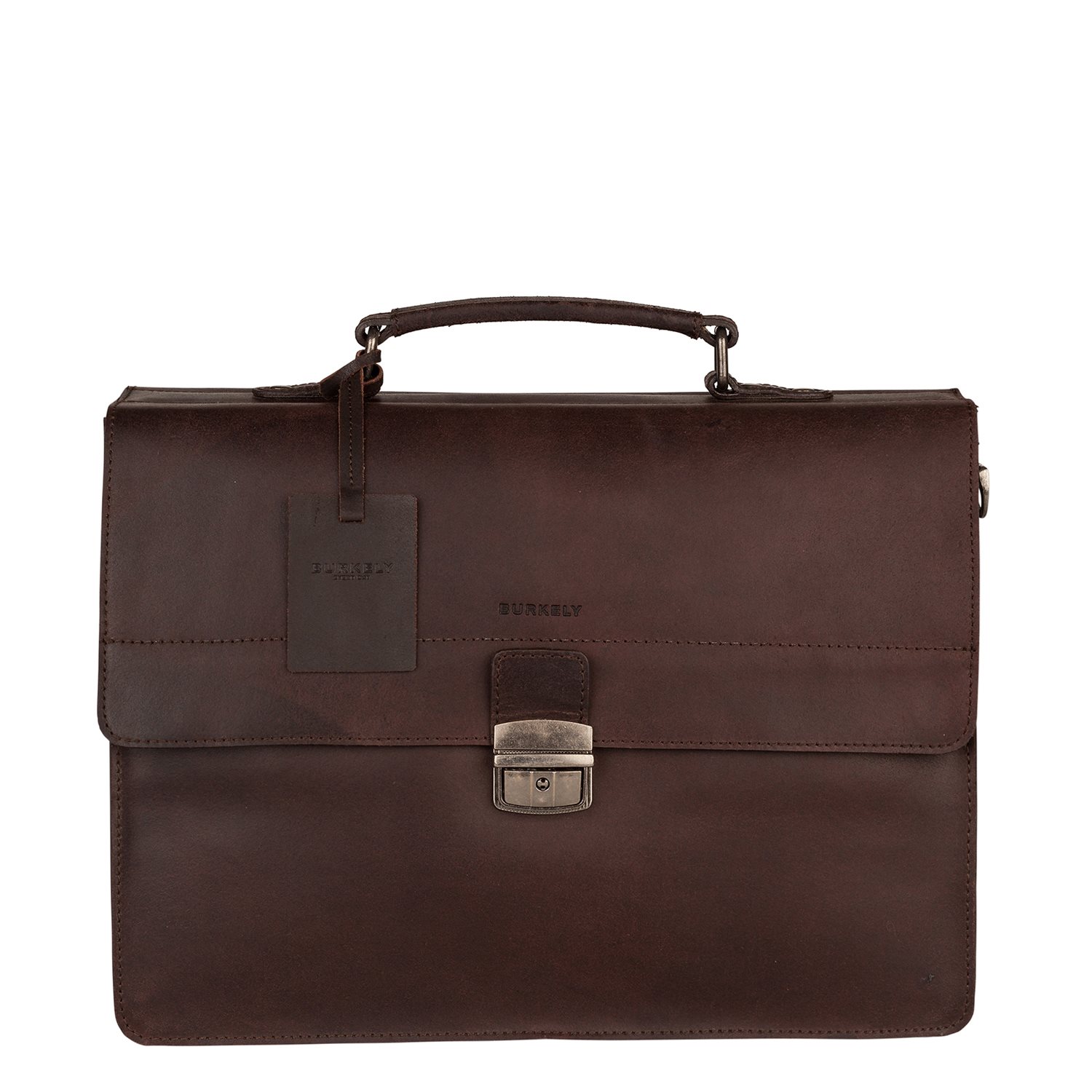 Burkely Vintage Dean Briefcase brown heren aktetas