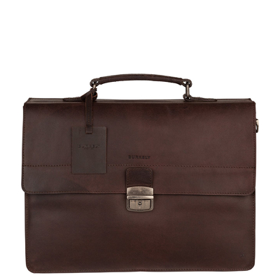 Burkely Vintage Dean Briefcase brown