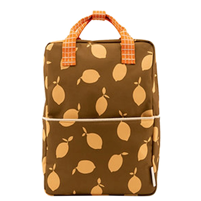Sticky Lemon Backpack Large Farmhouse Special Edition lemons soil green