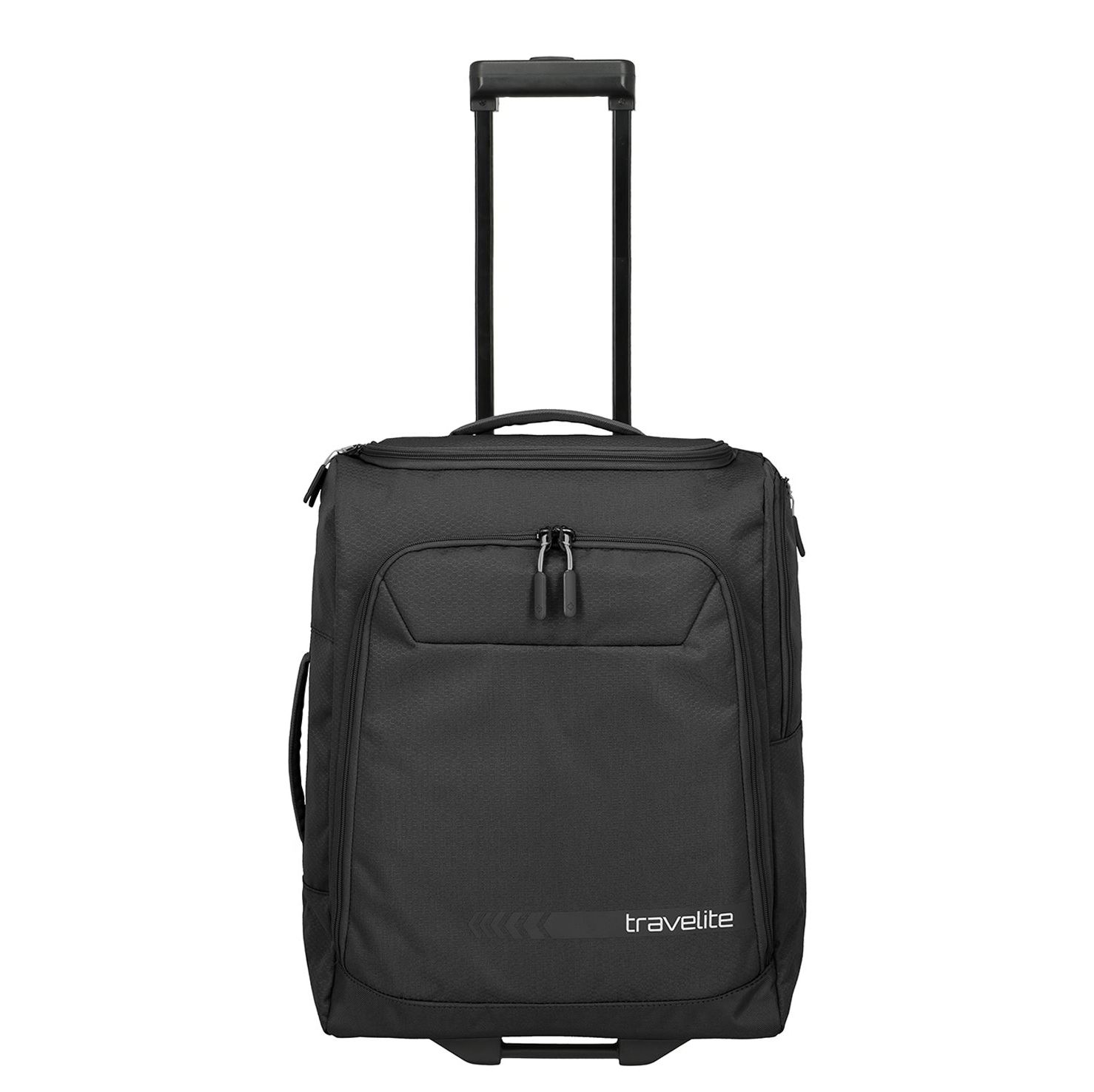 Travelite Kick Off Wheeled Duffle S black weekendtas handbagage