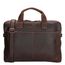 Hide & Stitches Japura Laptopbag darkbrown