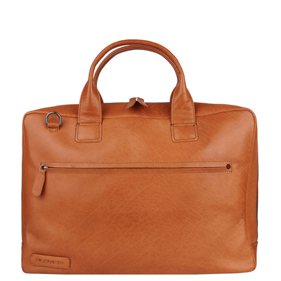 Plevier Onyx Laptoptasche 17.3" cognac