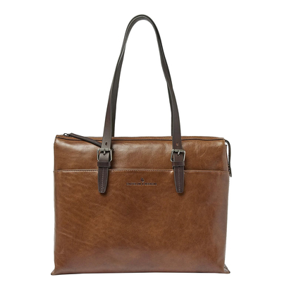 Castelijn & Beerens Rien Laptop Umhängetasche 15.6" RFID natural