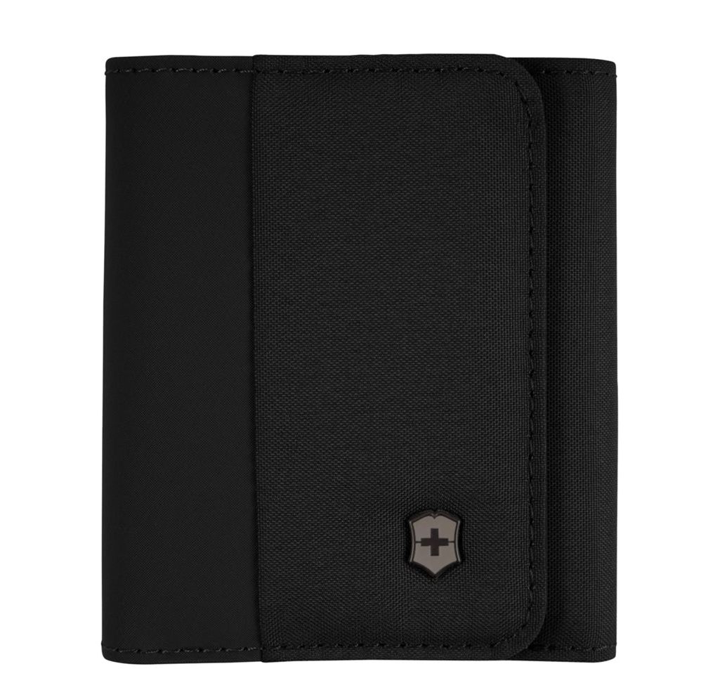 Victorinox Travel Essentials Tri-Fold Wallet black heren portemonnee