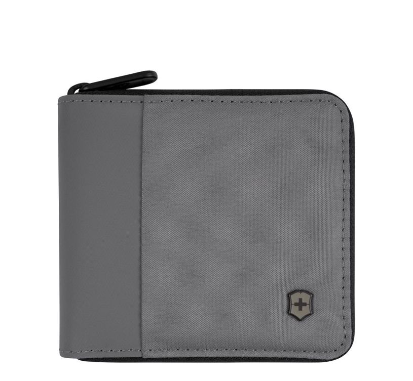 Victorinox Travel Essentials Zip-Around Wallet frost grey heren portemonnee