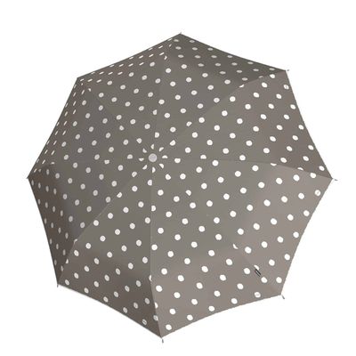 Knirps T.200 Medium Duomatic dot art taupe