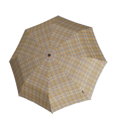 Knirps T.200 Medium Duomatic check beige