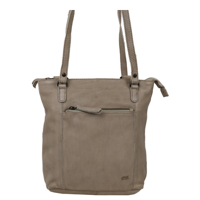 Bear Design Sandy Shoulder / Backpack silver mink