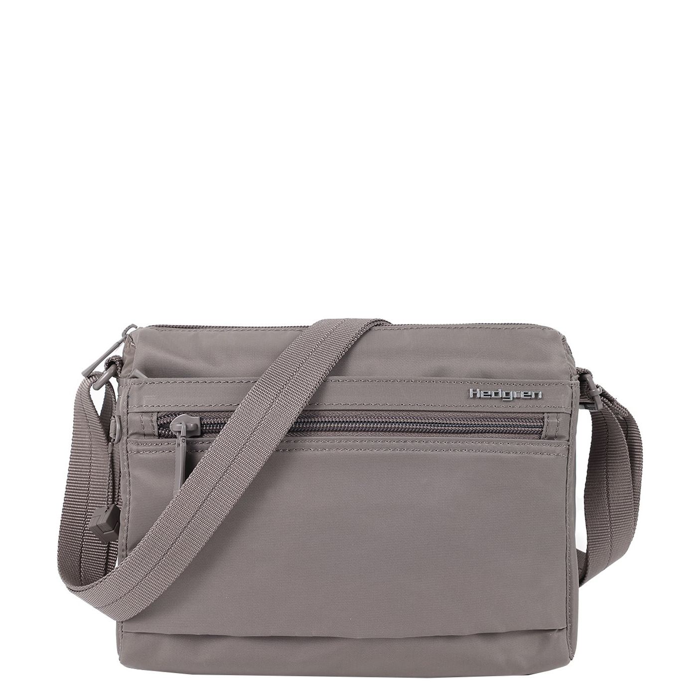 Hedgren schoudertas bruin en beige