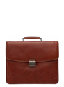 Castelijn & Beerens Verona Laptoptas 15.6" 3-vaks licht bruin