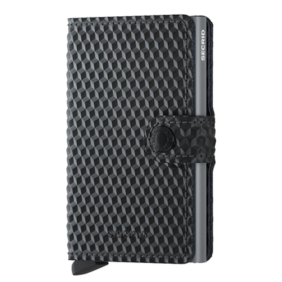 Secrid Miniwallet Portemonnee Cubic black & titanium