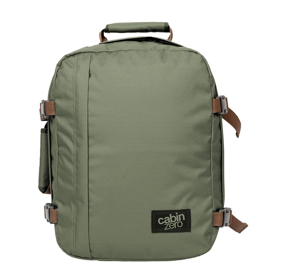 CabinZero weekendtas khaki en groen