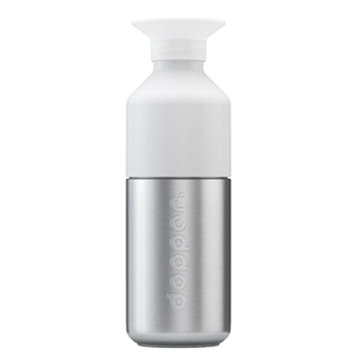 Dopper Steel Trinkflasche 350 ml silver